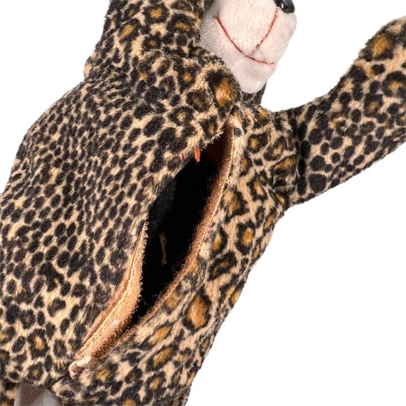 Beanfuls Playmates Toys Dottie Leopard Cat with Black Baby Boy Plush Stuffed Toy - Picture 6 of 13